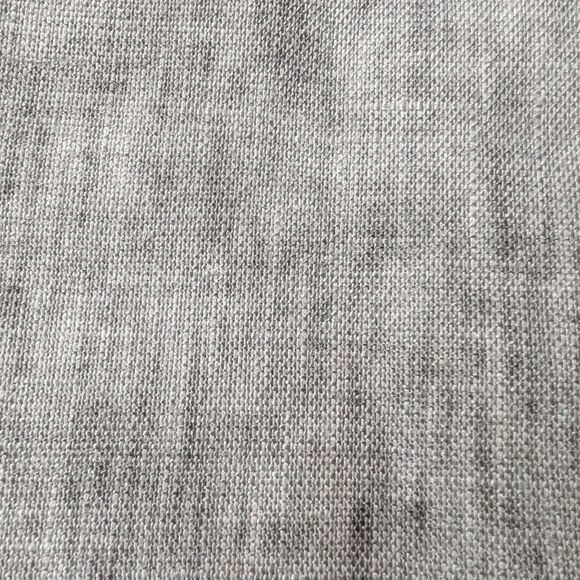 Blu No.9 💯 Linen Grey Short Sleeve Mini Shift Dress Tunic Size L - Picture 6 of 11